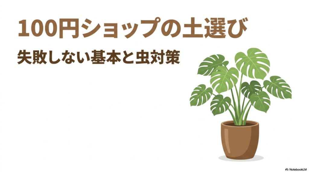 100円ショップの園芸用土選びと失敗しないための対策ガイド