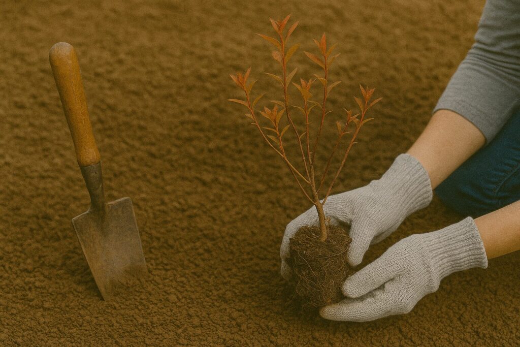 地植えの植物の植え替え時期