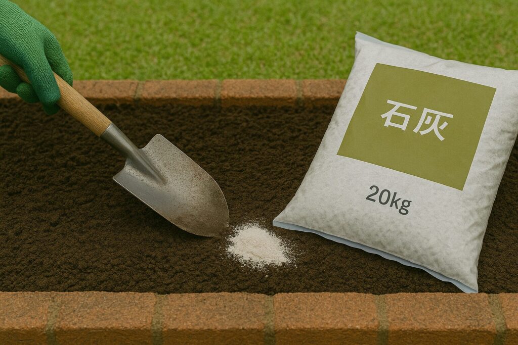 スコップや石灰で行う庭の土壌改良の方法とは?