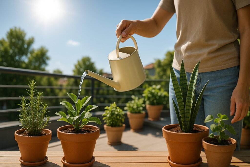 夏は毎日水やりしたほうがいいですか?