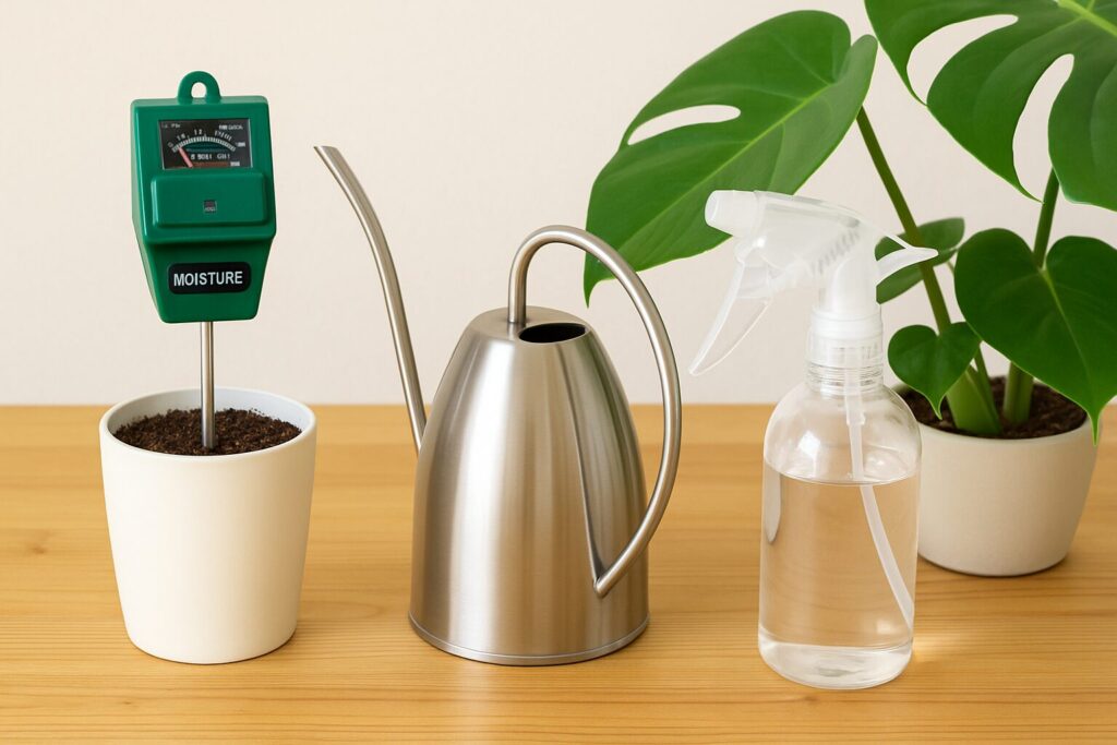 観葉植物の水やりに便利な道具