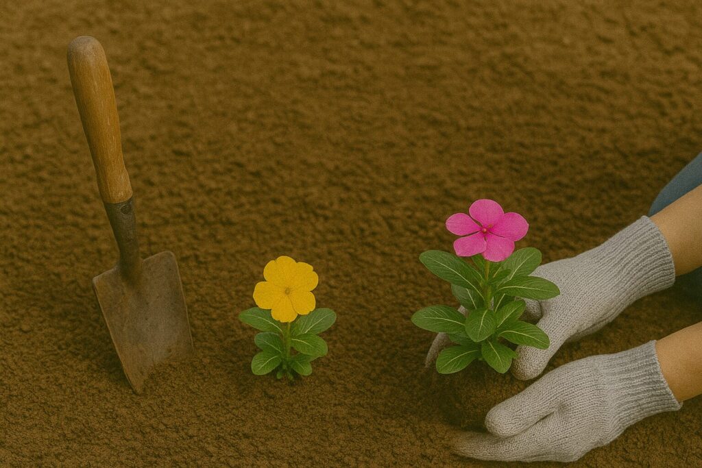 花壇の土を入れ替える時期はいつですか?
