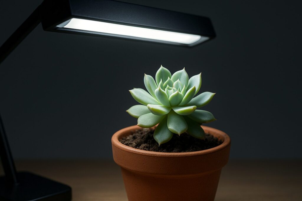 多肉植物は蛍光灯の光でも育てられる?