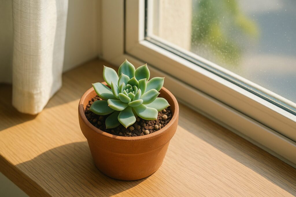 多肉植物は窓越しの日光でも育つ?