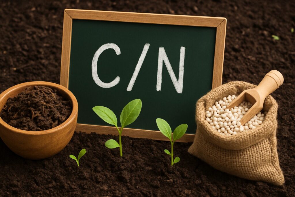 C/N比(炭素率)肥料とは何かを解説