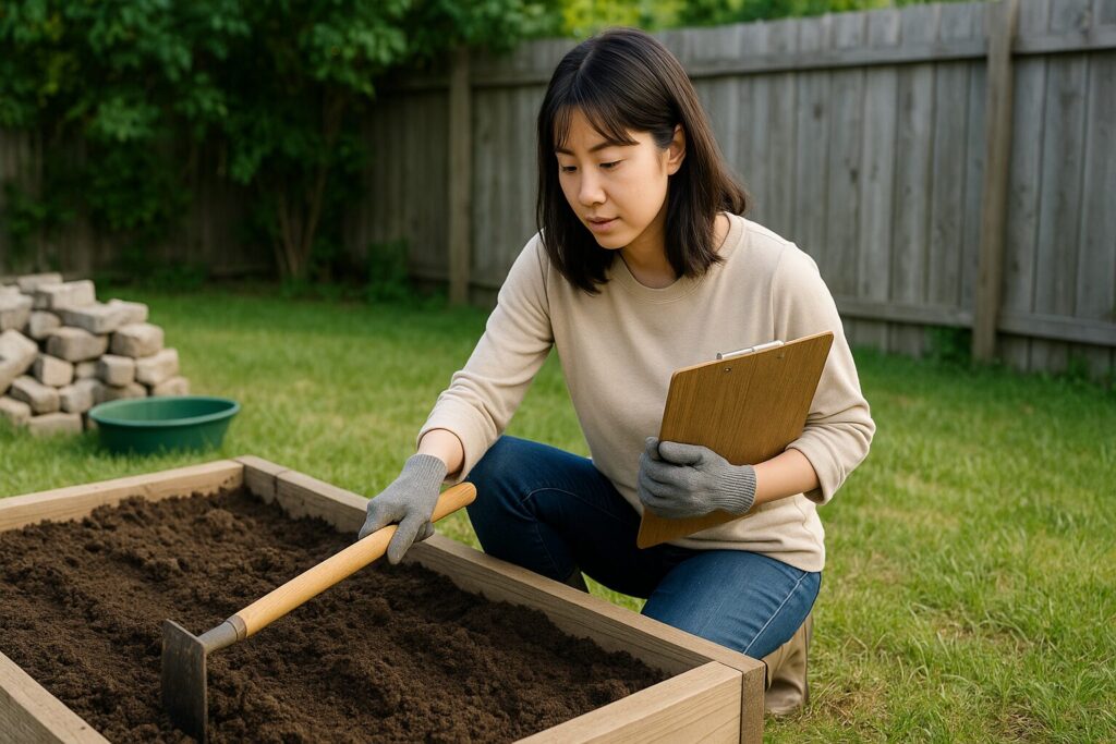 庭に畑を作る場合の費用