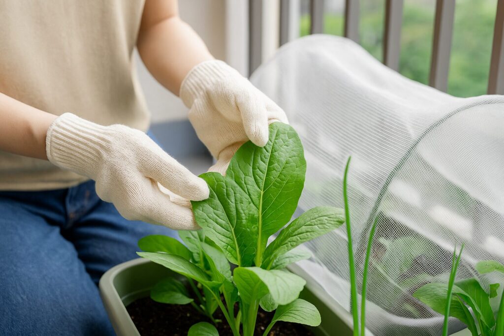 虫が苦手な人向け 家庭菜園の注意点