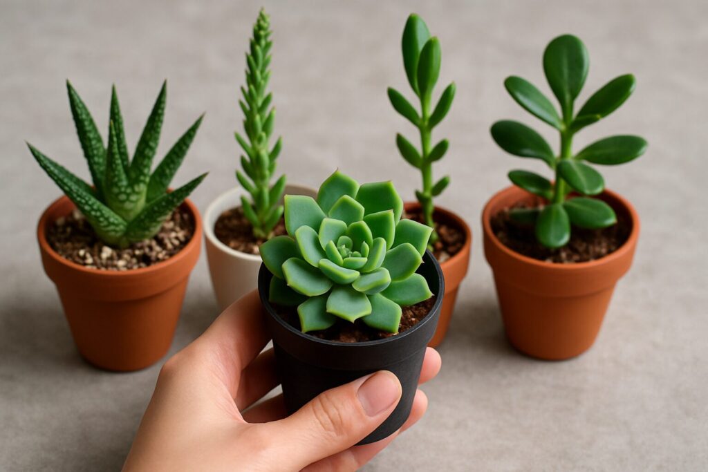多肉植物の種類がわからない時の判別法