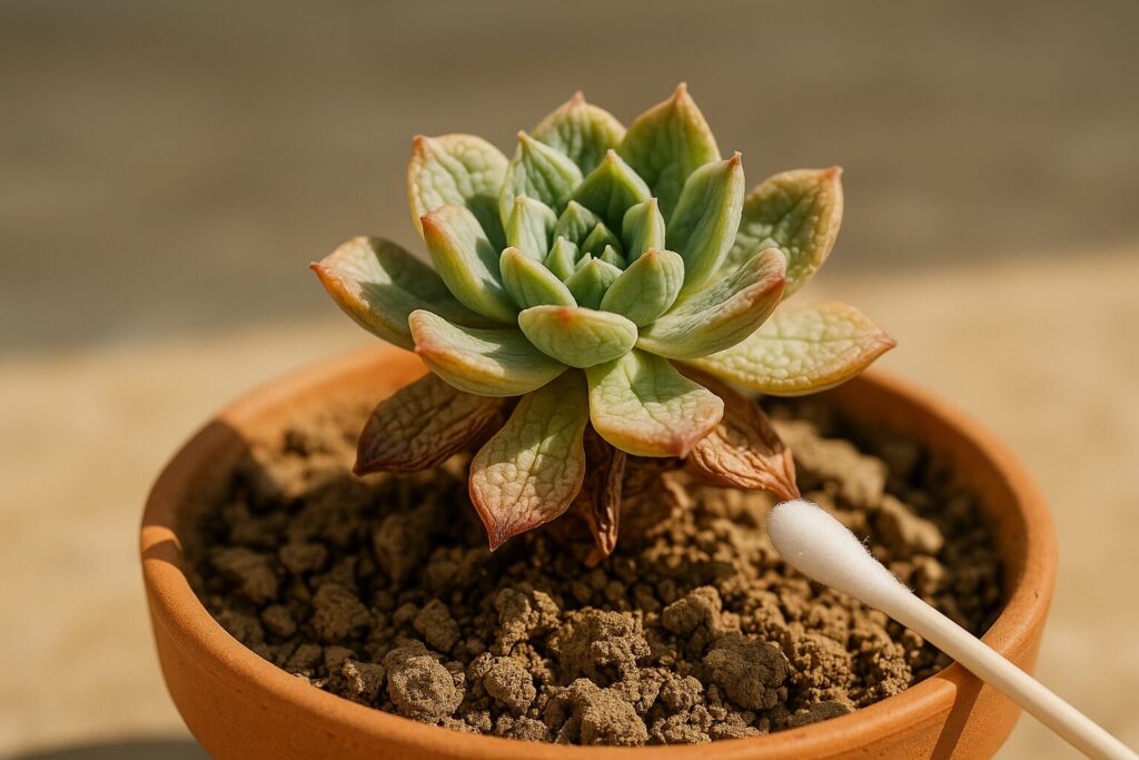 多肉植物が水不足しているサインは?