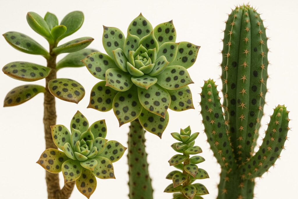 多肉植物で黒いやつは何ですか?
