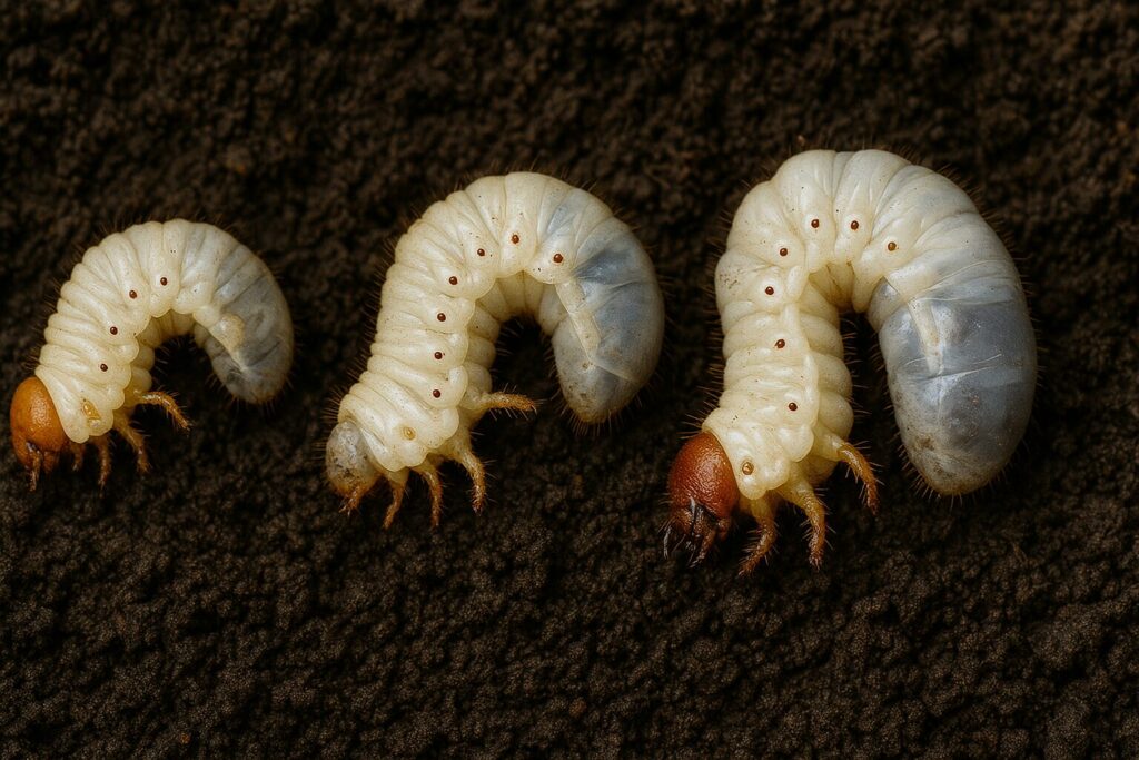 土の中にいる虫の見分け方とは?