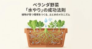 ベランダでの野菜の水やり成功術を解説！