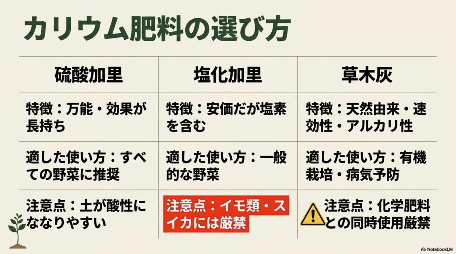 家庭菜園の土作り!カリウム肥料の役割と効果的な使い方